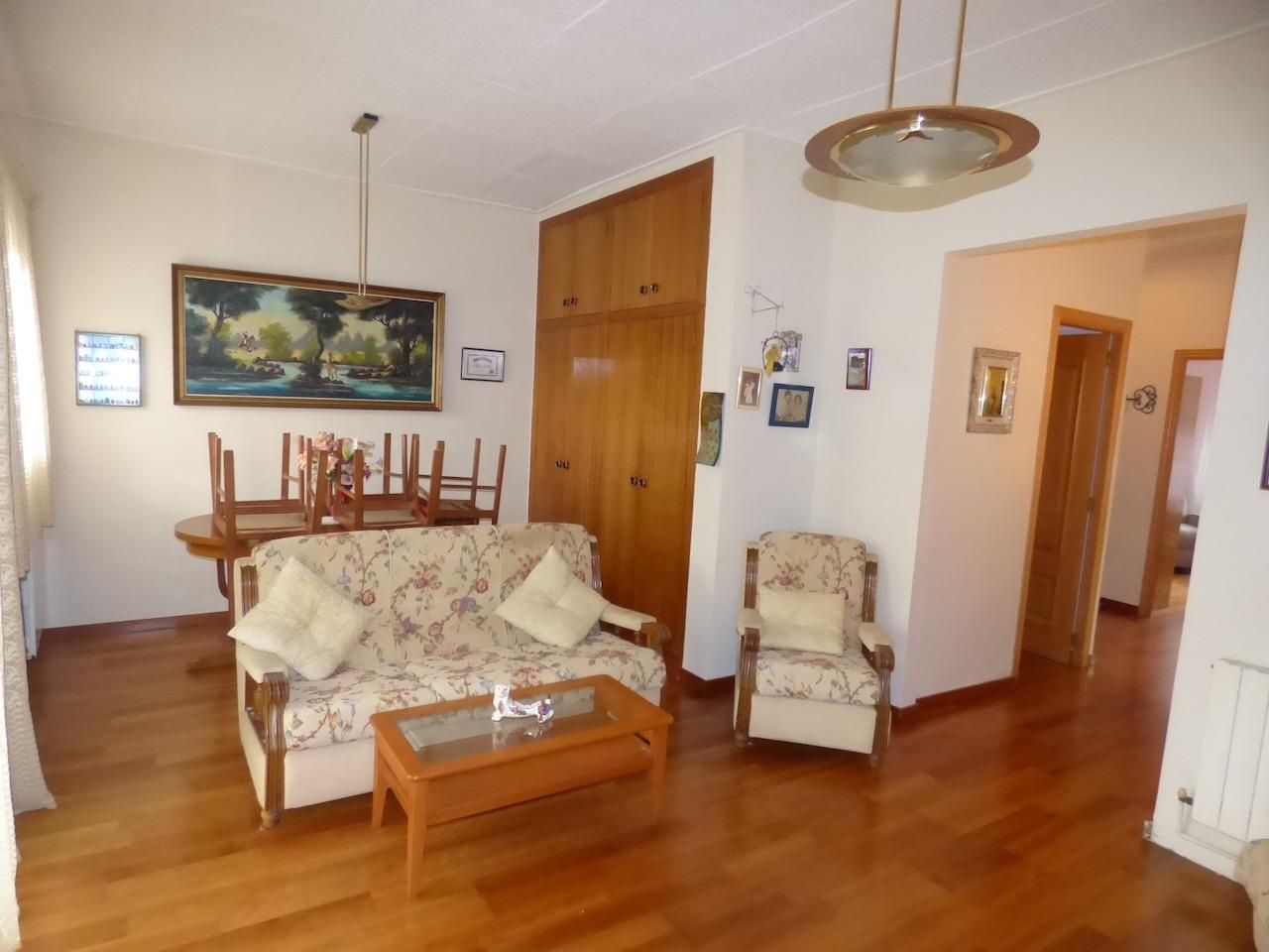 Living room of Country house for sale in Malgrat de Mar  with Heating, Parquet flooring and Terrace