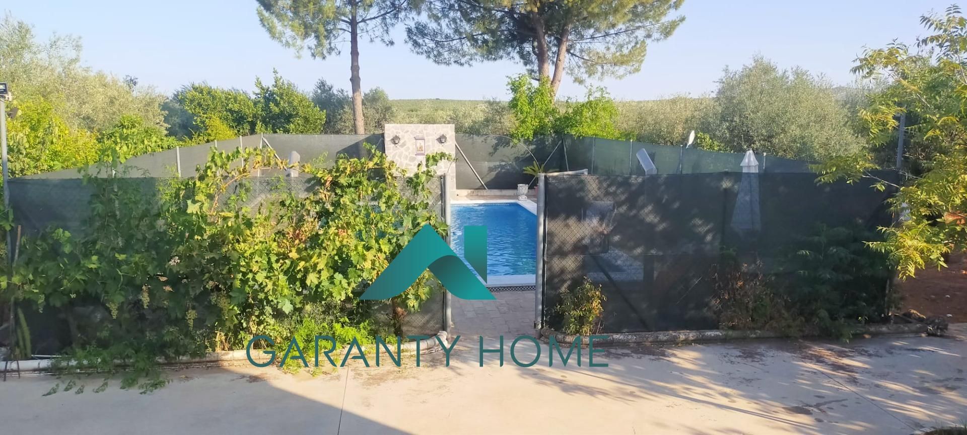 Vista exterior de Casa o xalet en venda en Puente Genil amb Piscina