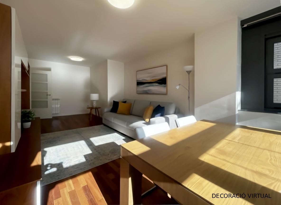 Living room of Flat for sale in  Lleida Capital  with Air Conditioner, Heating and Private garden