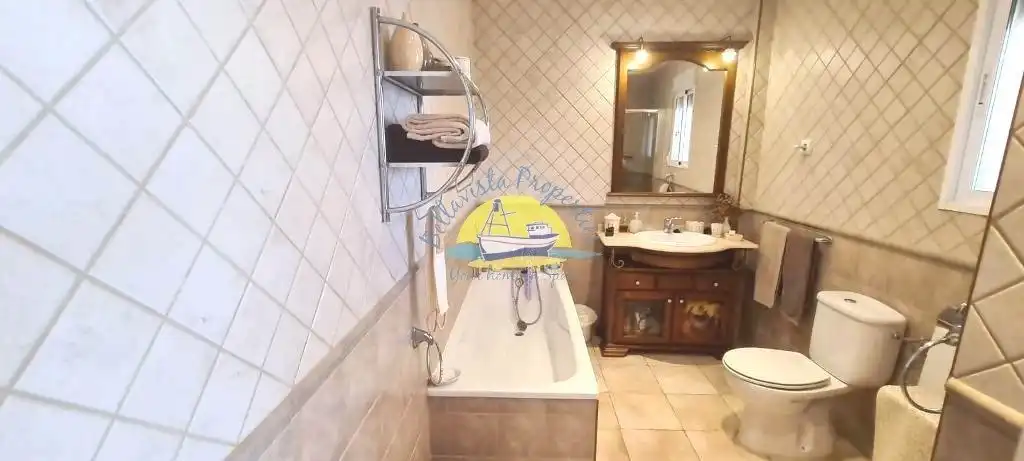 Baño de Casa o chalet en venta en Mazarrón con Aire acondicionado, Calefacción y Jardín privado