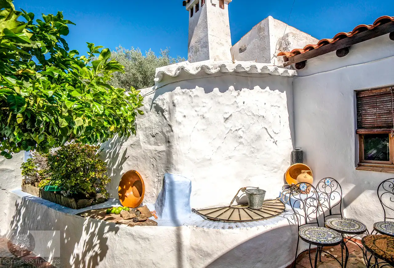 Garten von Einfamilien-Reihenhaus zum Verkauf in San Silvestre de Guzmán