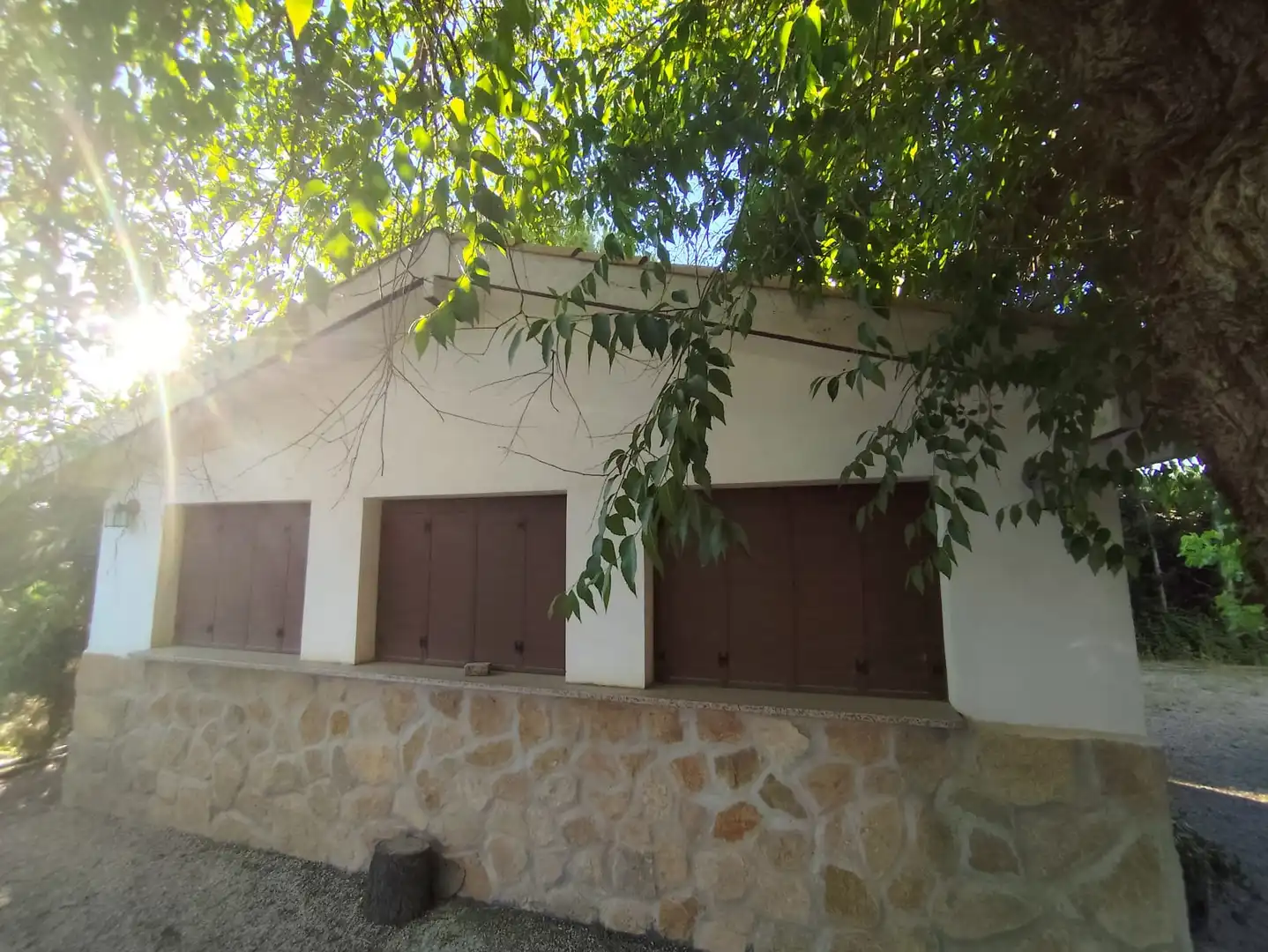 Vista exterior de Casa o xalet en venda en Úbeda amb Calefacció, Jardí privat i Terrassa