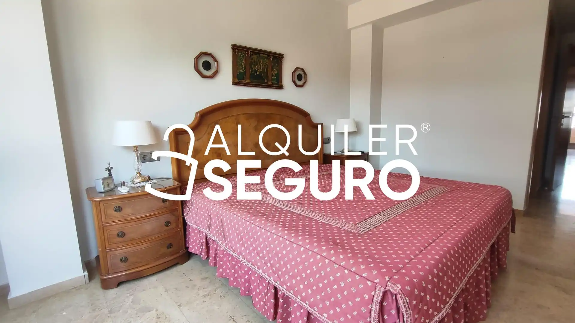 Bedroom of Flat for rent in Torrent  with Air Conditioner, Terrace and Storage room