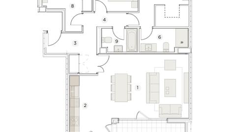 Photo 5 of Flat for sale in Calle de Rafael Moneo, Primera Fase - Nuevo Tres Cantos, Madrid