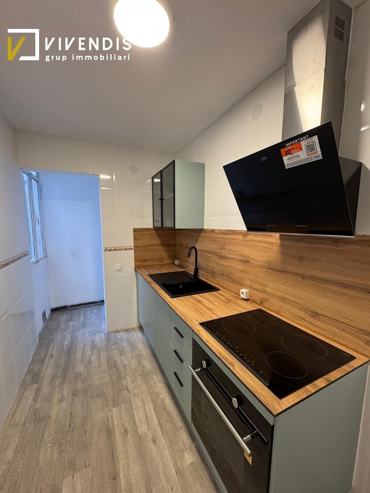 Kitchen of Flat for sale in  Lleida Capital  with Balcony