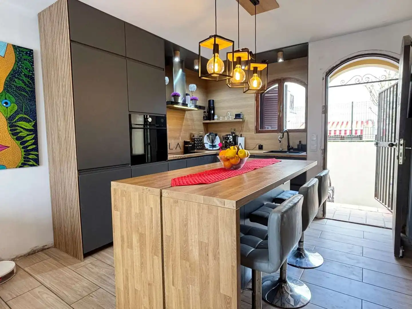 Cocina de Dúplex en venta en Arona con Jardín privado, Terraza y Piscina comunitaria