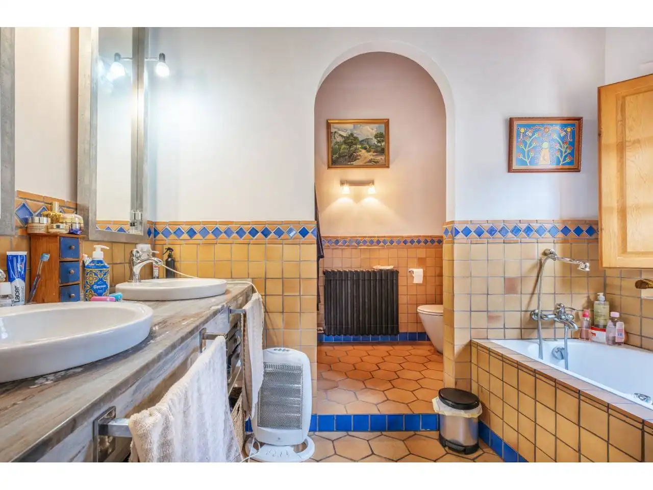 Bany de Casa o xalet en venda en Matadepera amb Calefacció, Jardí privat i Piscina