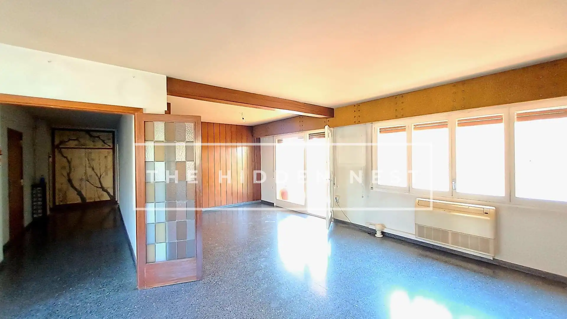 Sala d'estar de Pis en venda en Terrassa amb Calefacció i Terrassa