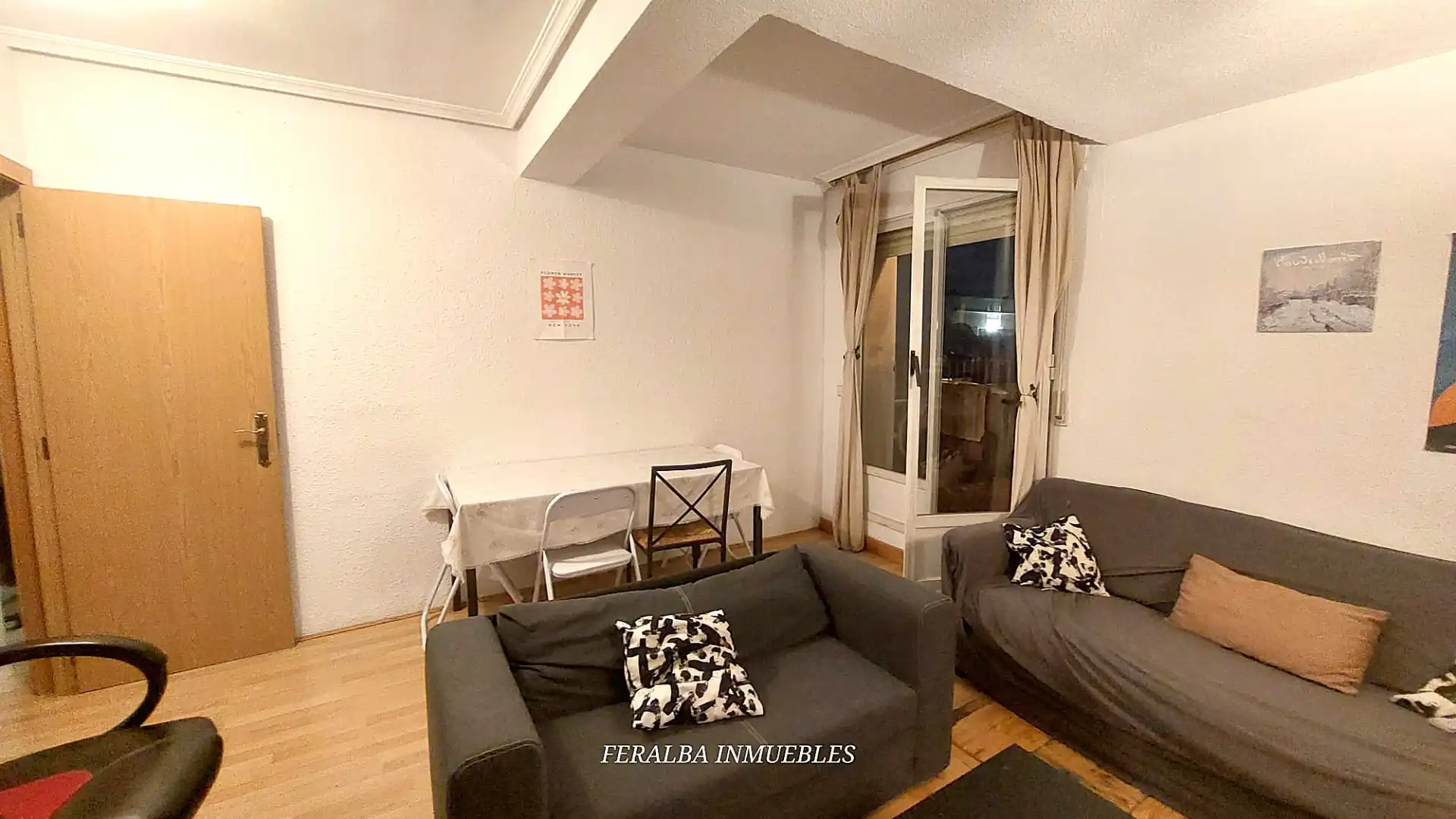 Sala d'estar de Àtic en venda en Madrid amb Terrassa