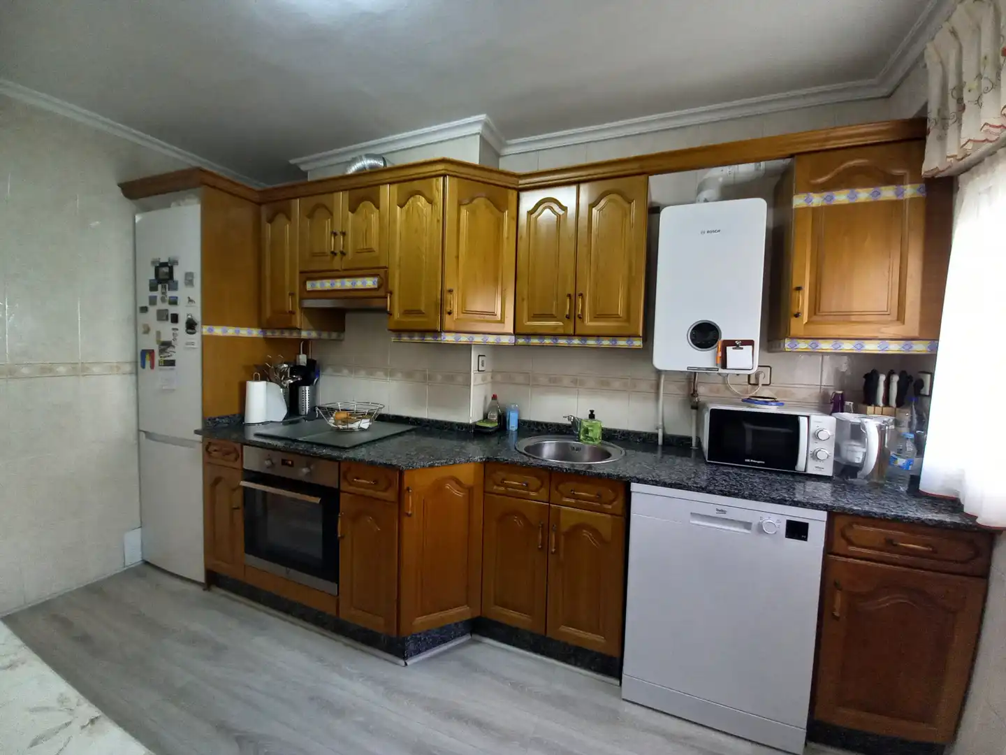 Kitchen of Flat for sale in Castrillón  with Heating, Storage room and Oven