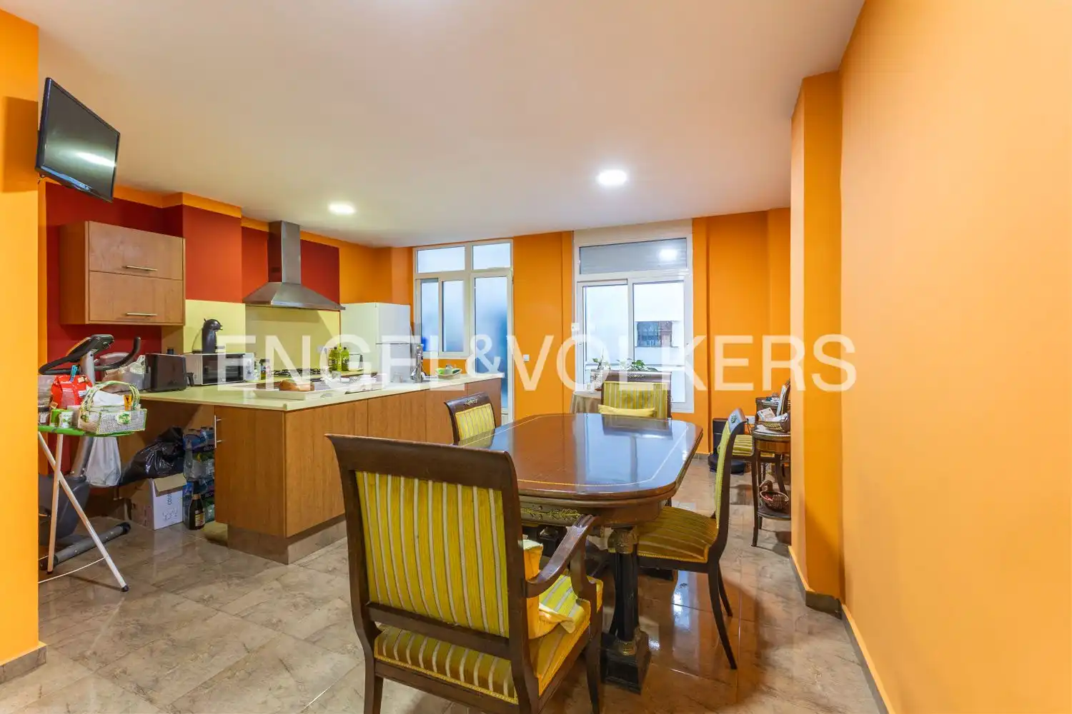 Kitchen of Flat for sale in Valencia  with Heating, Terrace and Storage room