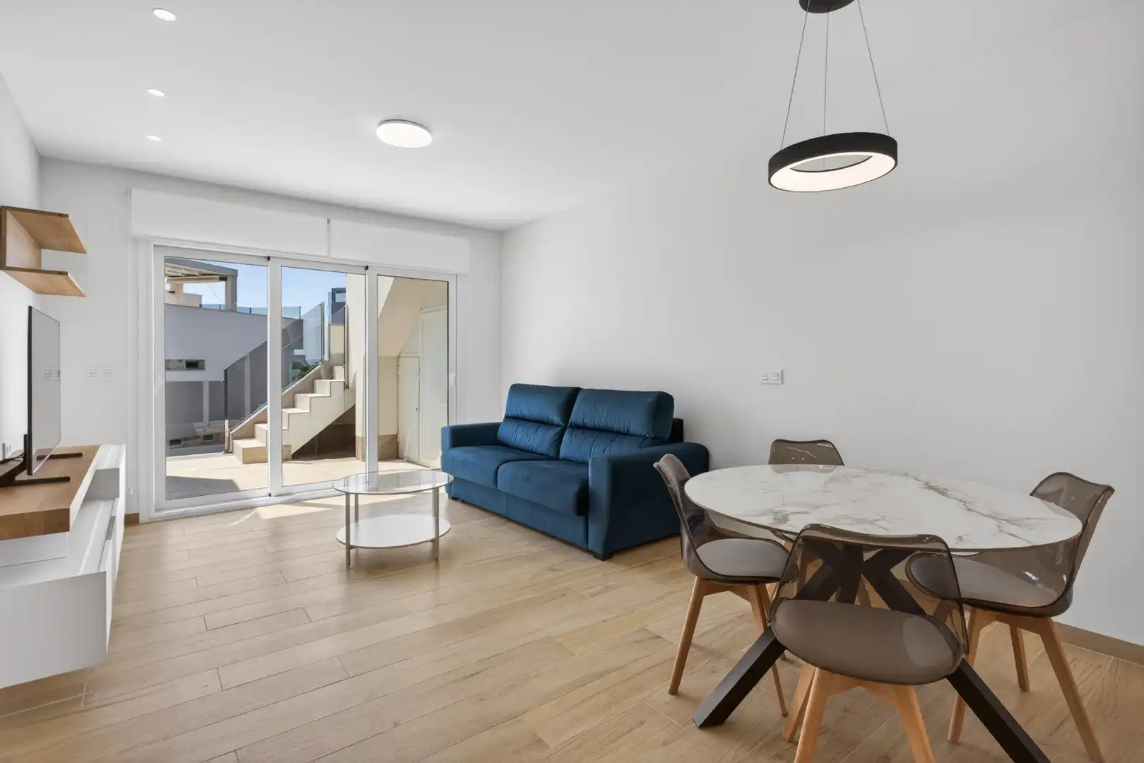 Sala d'estar de Apartament en venda en Guardamar del Segura amb Moblat