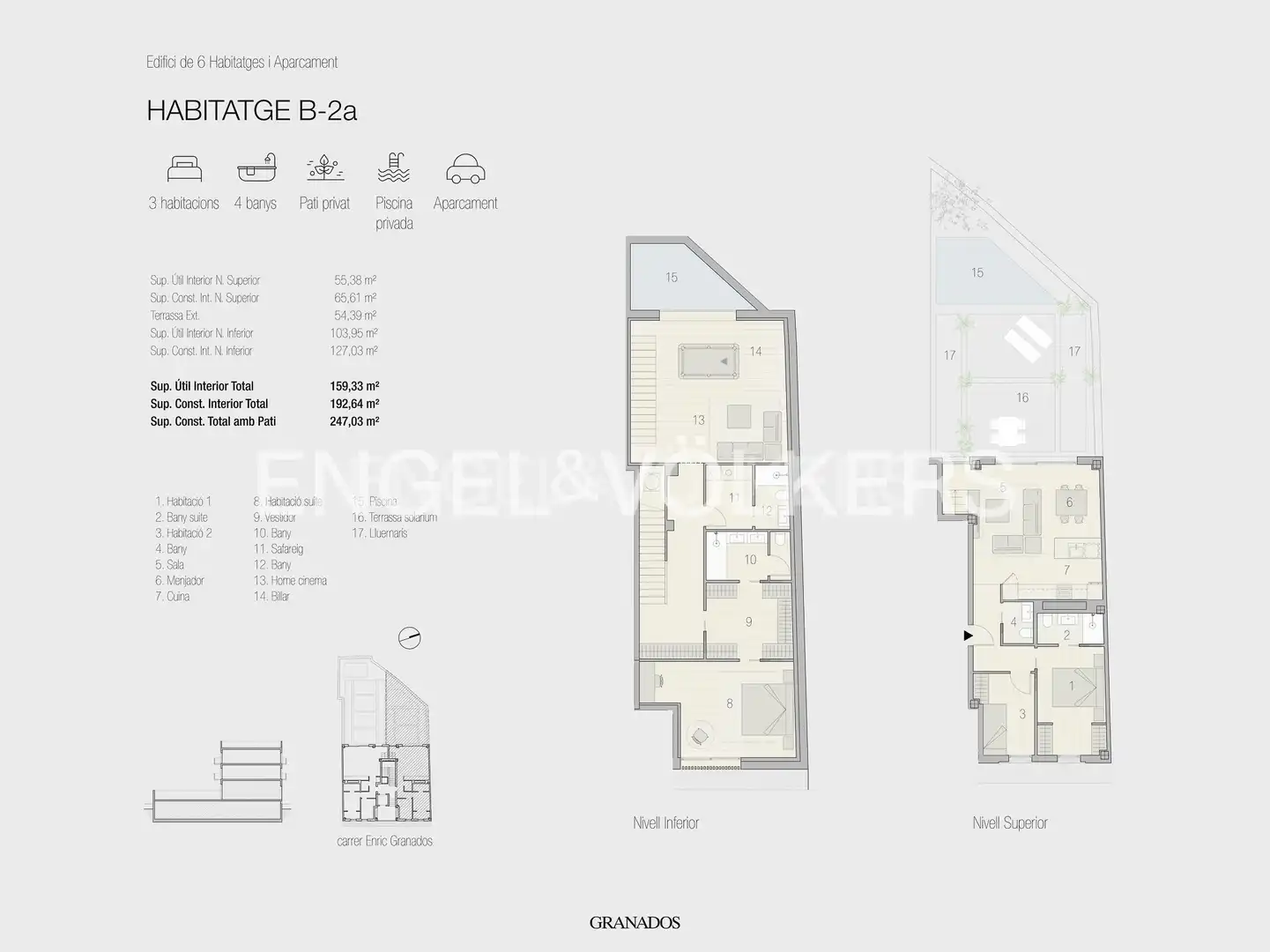 Apartamento en venta en Sant Cugat del Vallès con Aire acondicionado, Calefacción y Jardín privado