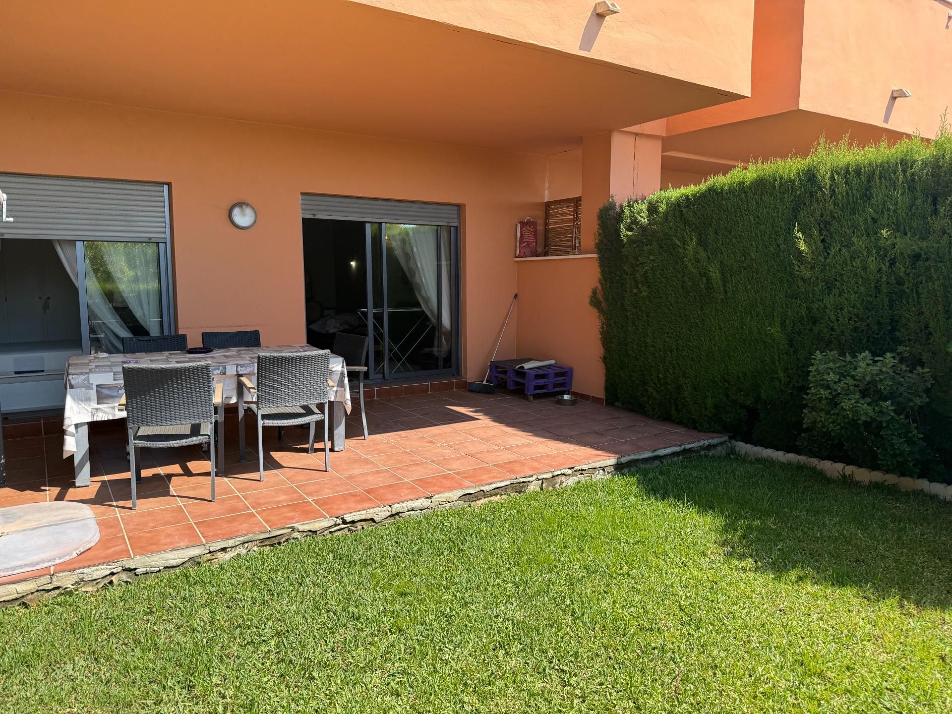 Garden of Planta baja to rent in Manilva  with Air Conditioner, Private garden and Terrace