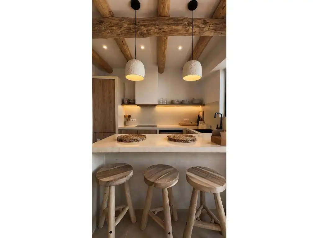 Cocina de Ático de alquiler en Sant Antoni de Portmany