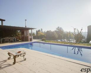 Swimming pool of House or chalet for sale in Vilablareix  with Air Conditioner, Terrace and Swimming Pool