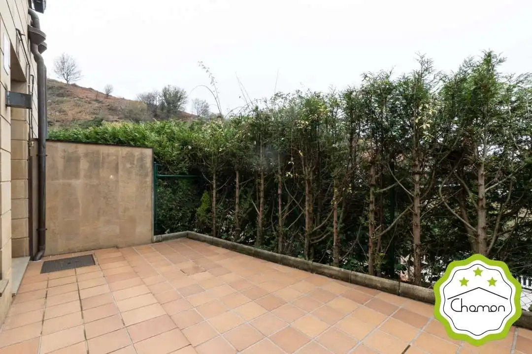Terraza de Casa adosada en venta en Bilbao  con Calefacción, Jardín privado y Terraza