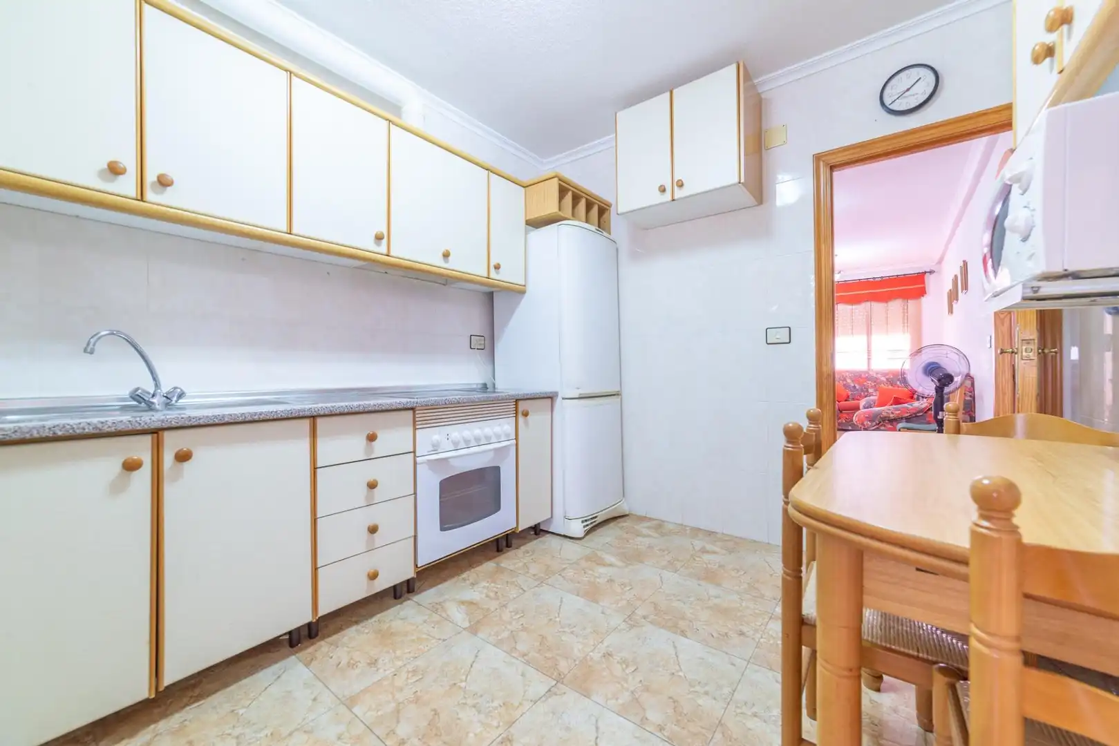 Cuina de Planta baixa en venda en San Javier amb Aire condicionat, Jardí privat i Terrassa
