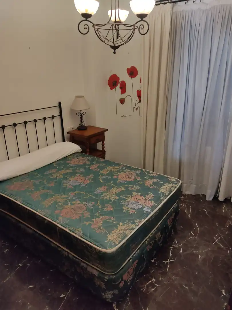 Bedroom of Apartments for rent in Almendralejo  with Air Conditioner, Terrace and Furnished