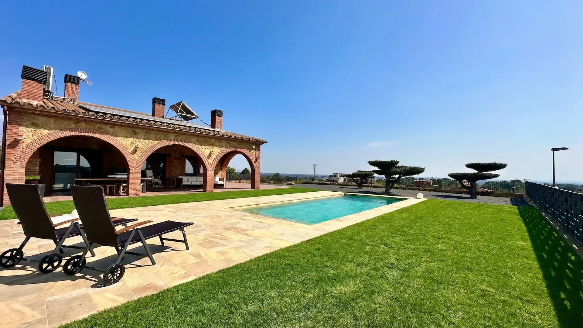 Garden of Houses for sale in Vilanova d'Escornalbou  with Air Conditioner, Heating and Private garden