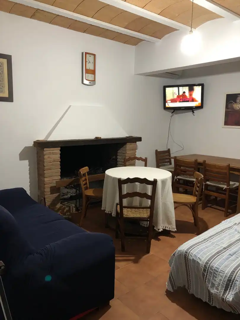 Sala de estar de Finca rústica de alquiler en Villafranca de Córdoba con Aire acondicionado, Calefacción y Terraza