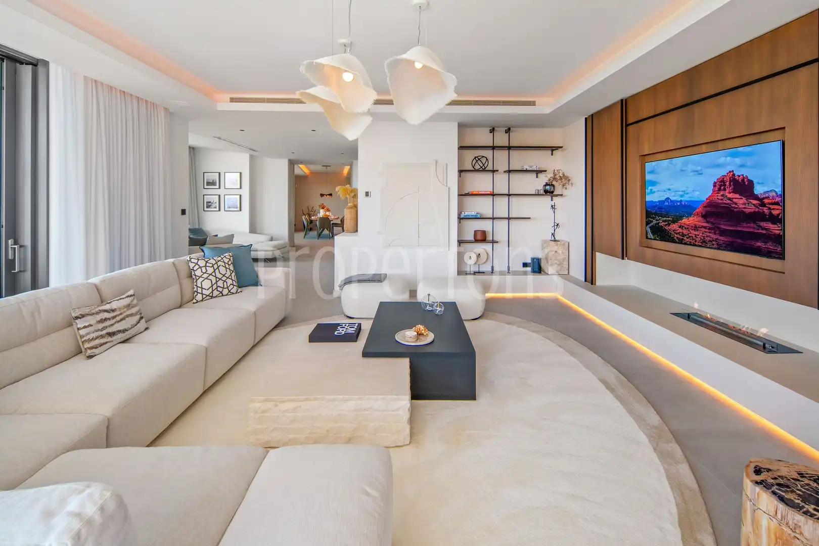 Sala de estar de Casa o chalet en venta en Marbella