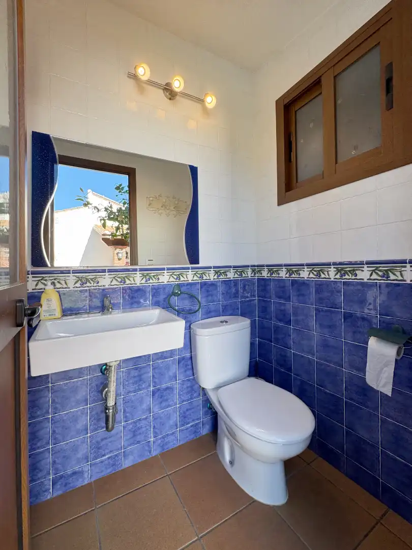 Bany de Casa o xalet en venda en Alhaurín de la Torre amb Aire condicionat, Calefacció i Jardí privat