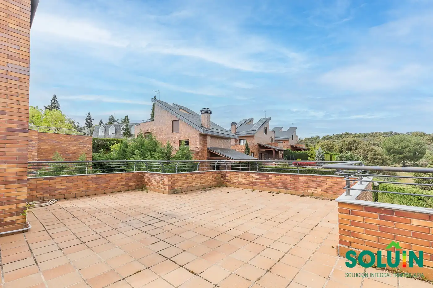Terrassa de Casa o xalet en venda en Torrelodones amb Aire condicionat, Calefacció i Jardí privat