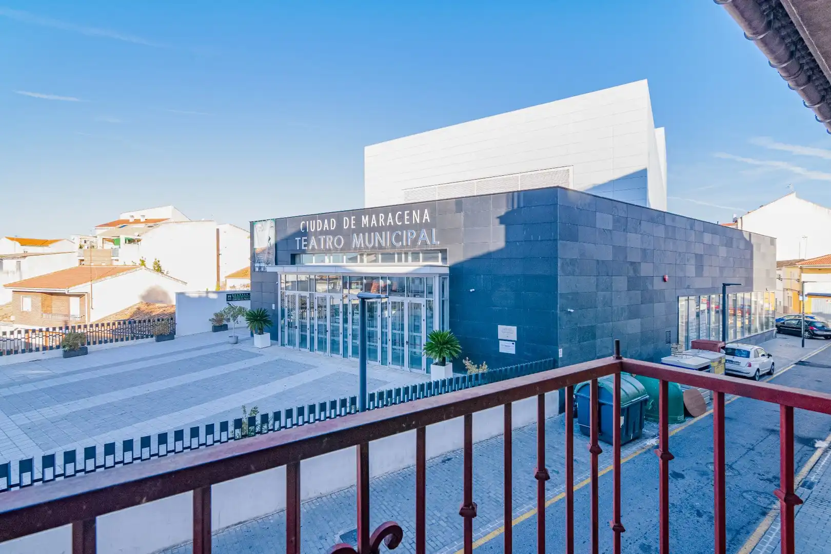 Vista exterior de Casa adosada en venta en Maracena con Jardín privado