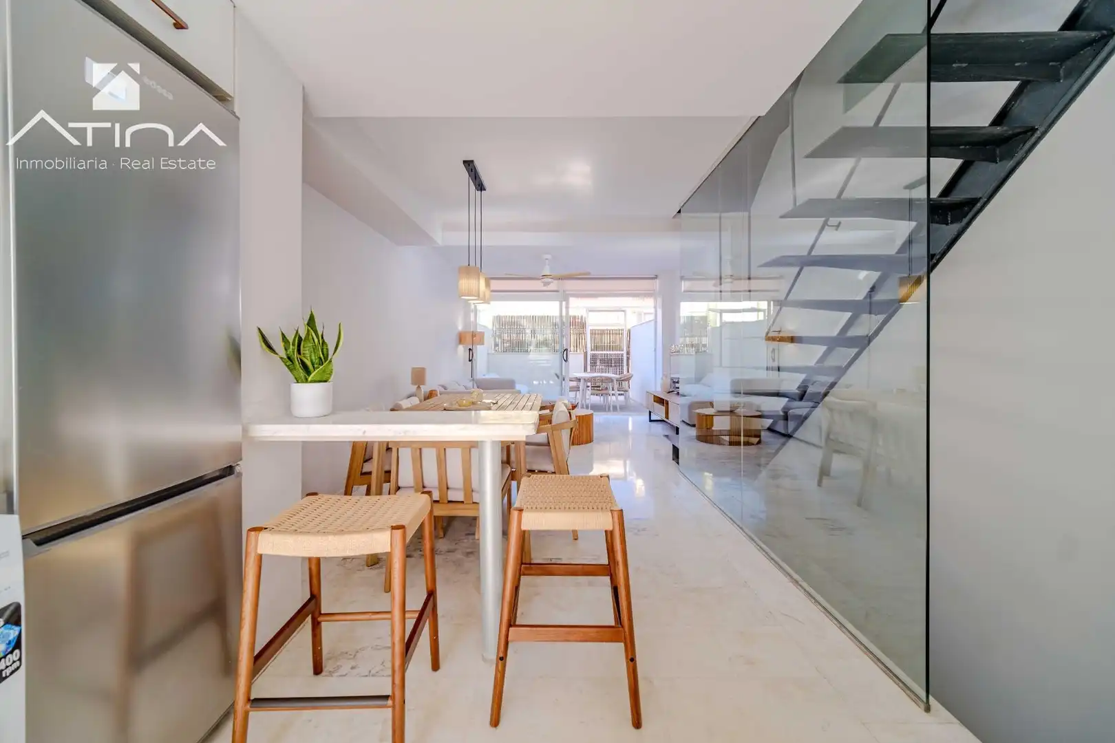 Dining room of Detached homes for sale in Jávea / Xàbia  with Air Conditioner, Private garden and Terrace
