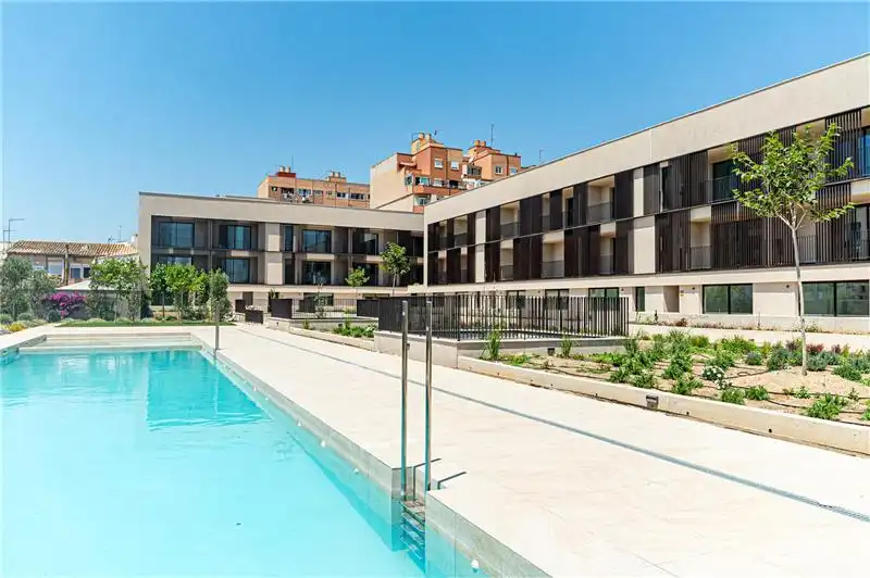 Piscina de Pis en venda en  Palma de Mallorca amb Aire condicionat, Terrassa i Piscina comunitària