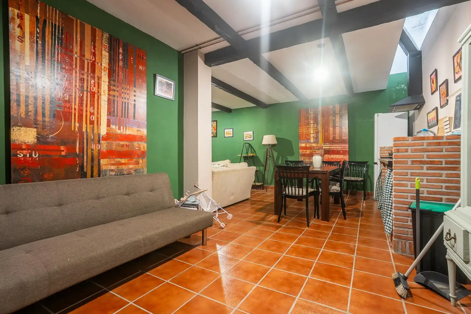 Sala d'estar de Casa adosada en venda en Los Molinos - Villa Blanca