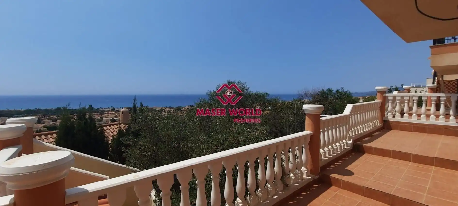 Terrassa de Casa o xalet en venda en Mazarrón amb Jardí privat, Terrassa i Piscina