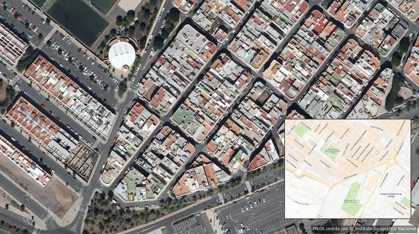 Exterior view of Flat for sale in Cruce de Arinaga
