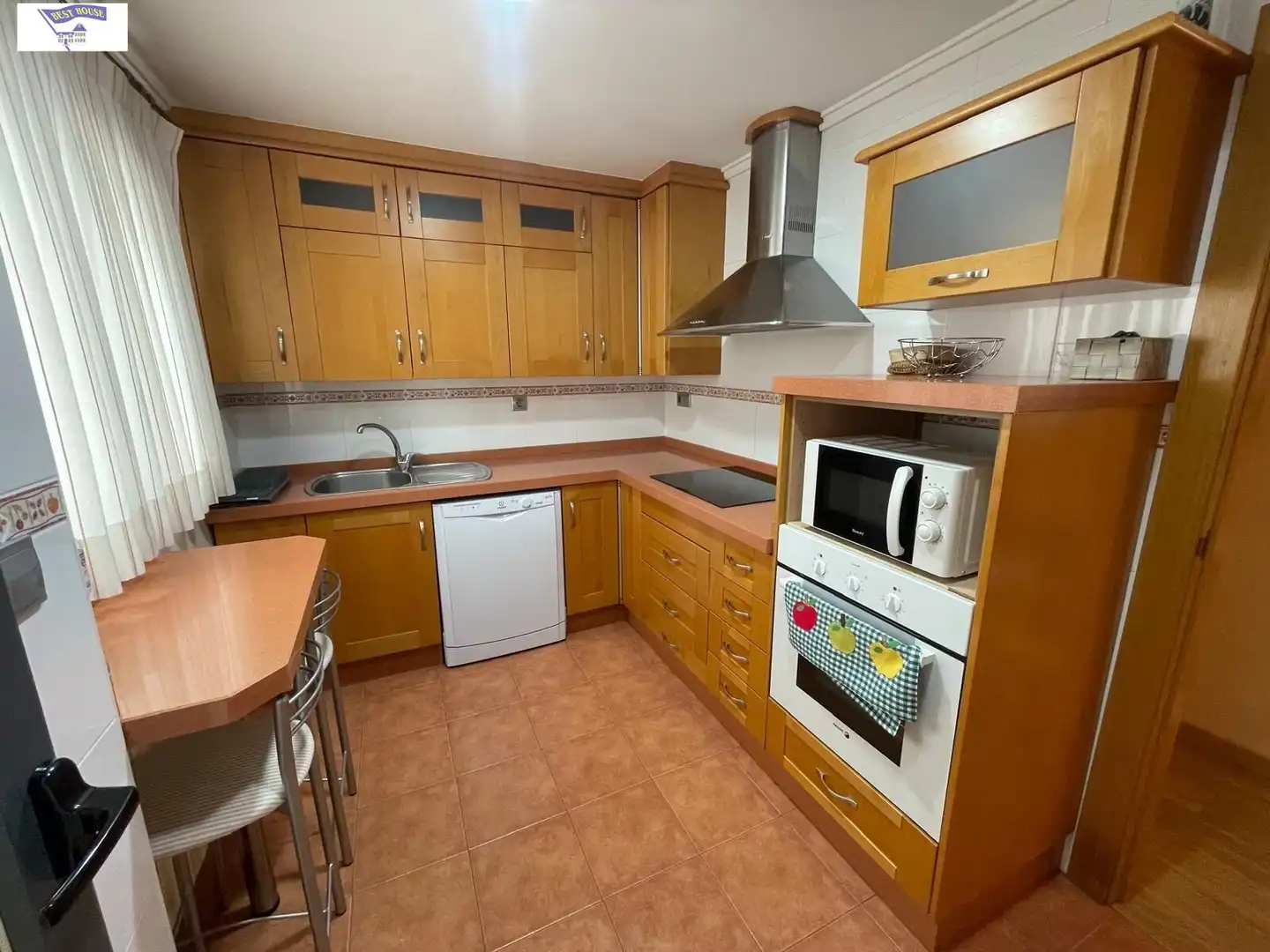 Cocina de Piso de alquiler en Albacete con Calefacción, Trastero y Amueblado