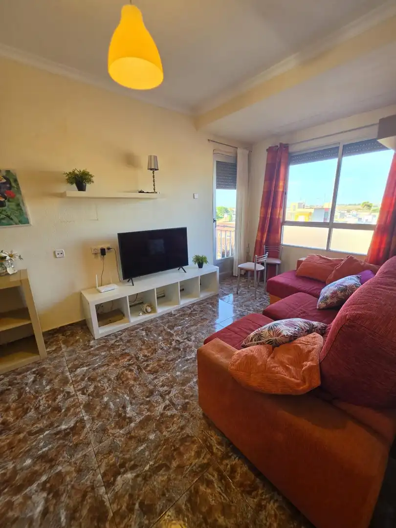 Sala d'estar de Pis per a compartir en Cartagena amb Balcó