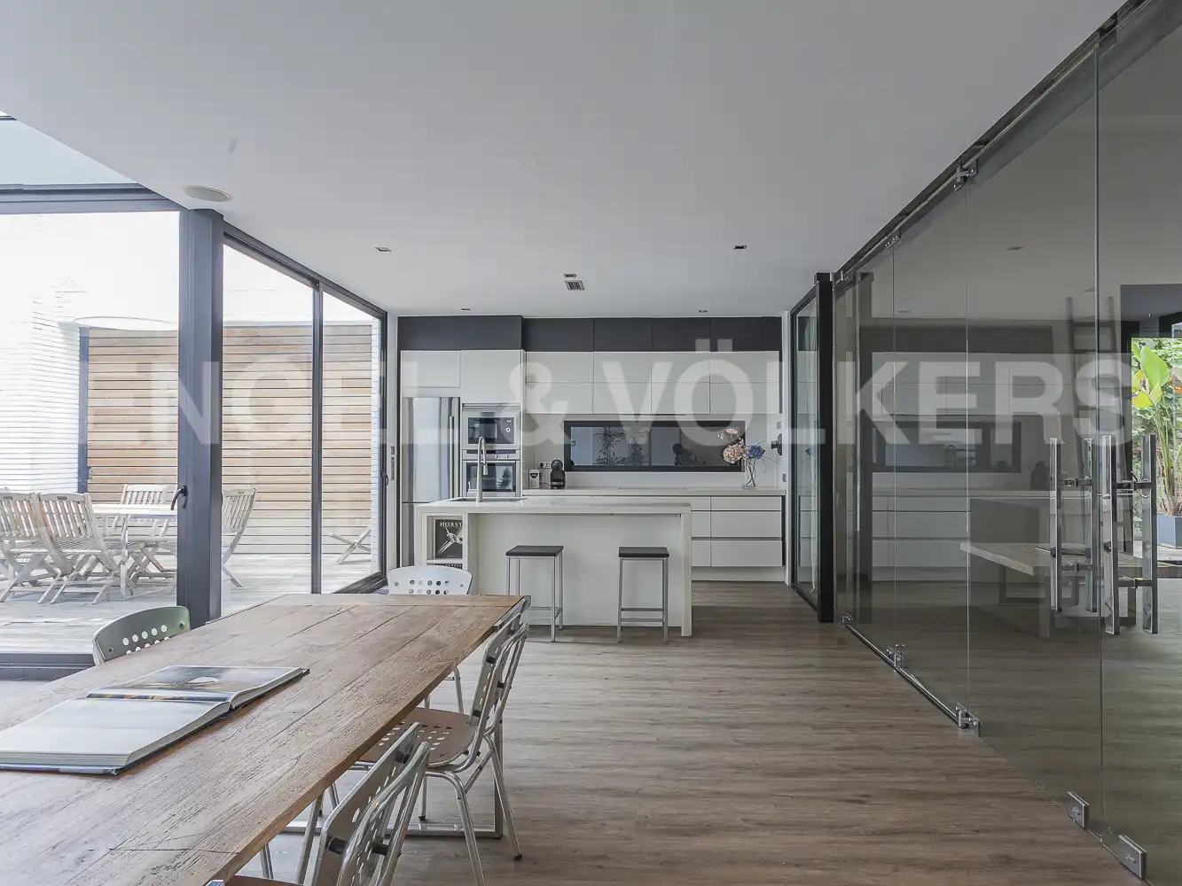 Cocina de Loft en venta en Barcelona con Aire acondicionado, Calefacción y Jardín privado