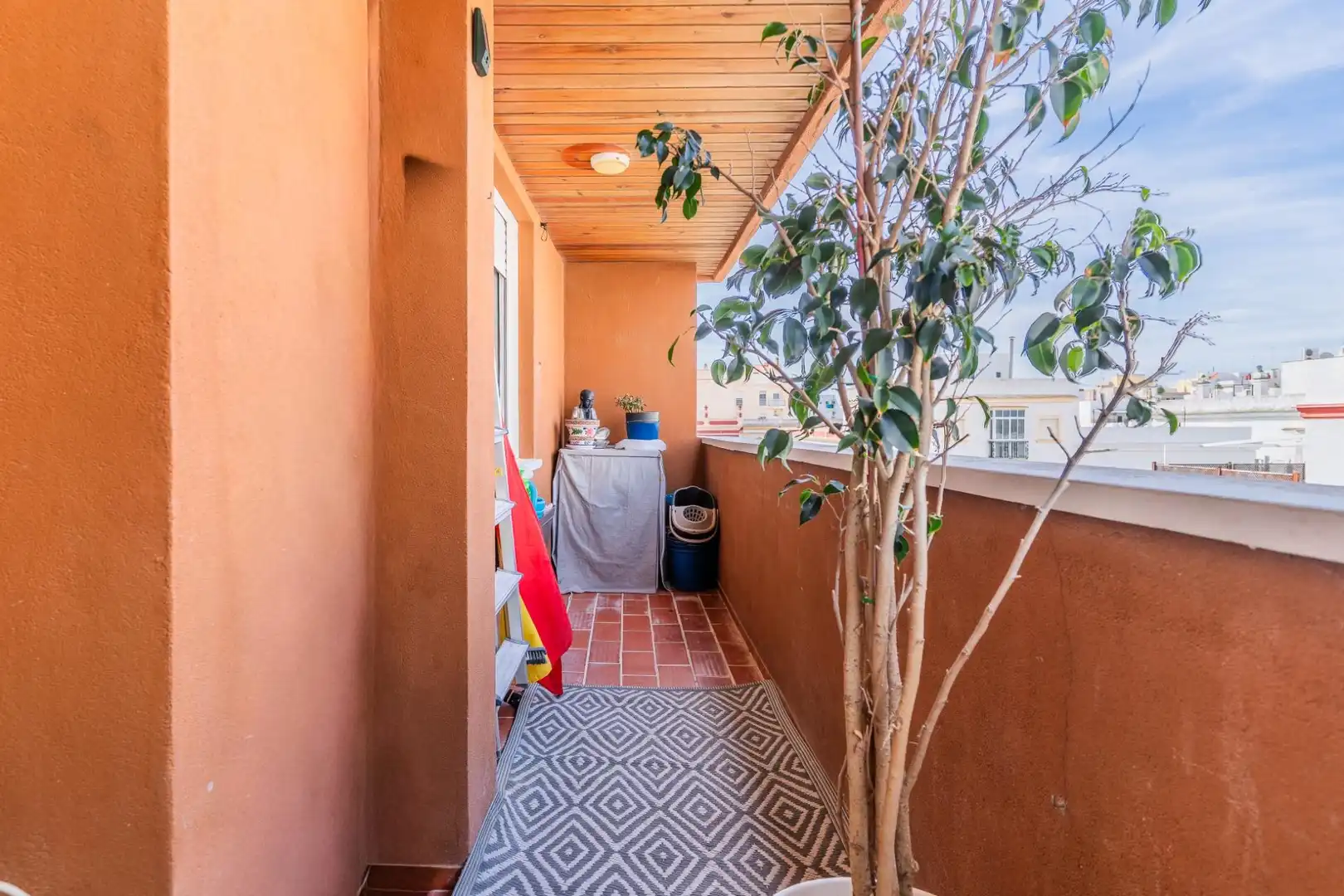 Terrasse von Wohnung zum Verkauf in San Fernando mit Klimaanlage, Heizung und Terrasse