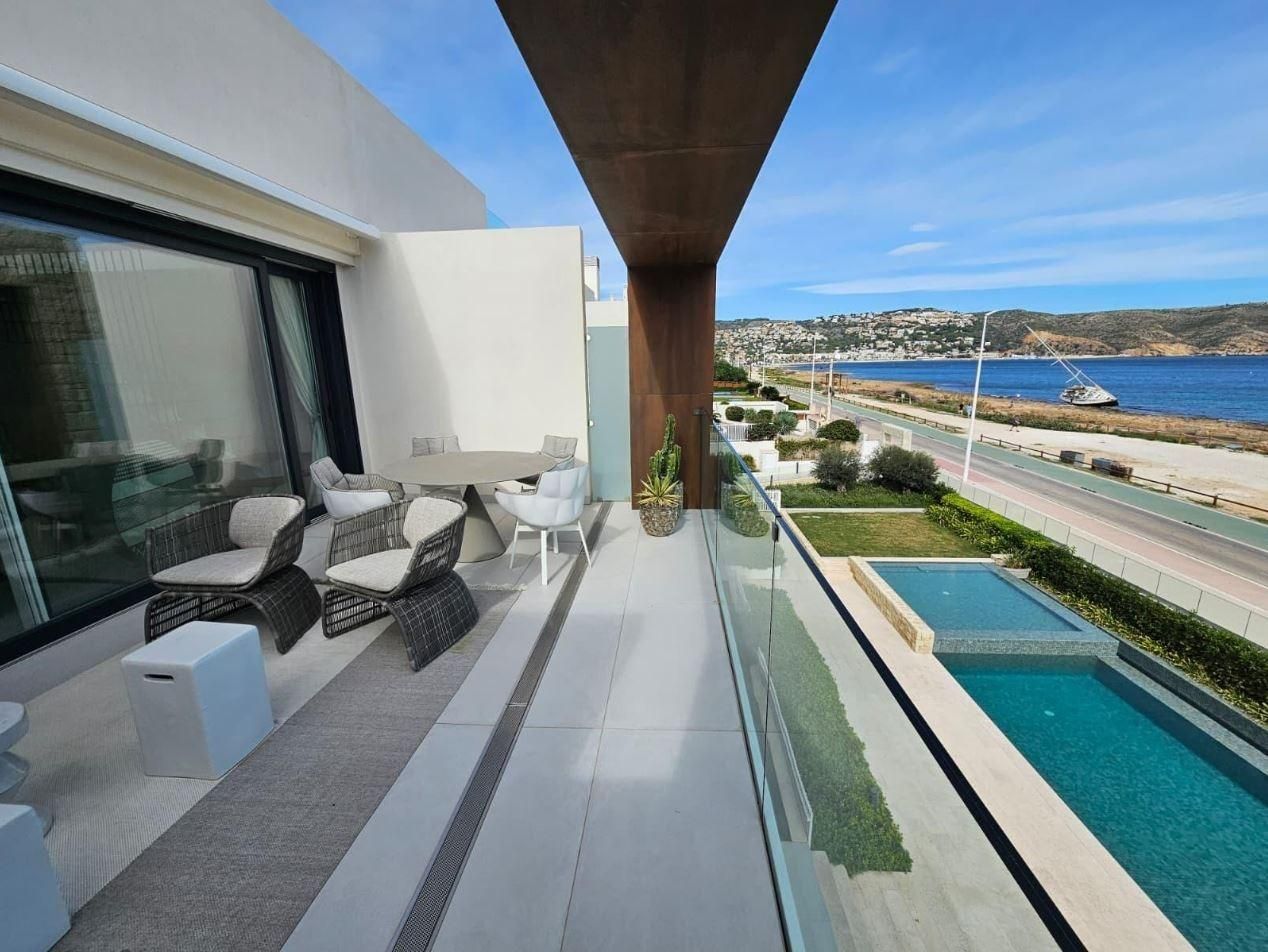 Terrace of Attic to rent in Jávea / Xàbia  with Air Conditioner, Private garden and Terrace