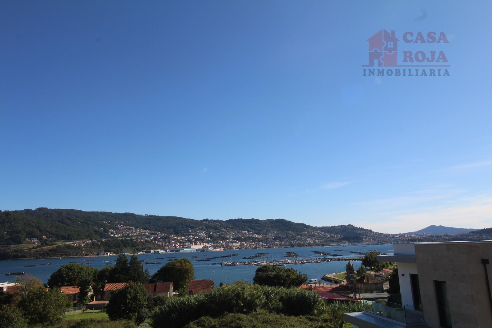 Exterior view of House or chalet for sale in Moaña  with Heating, Terrace and Storage room