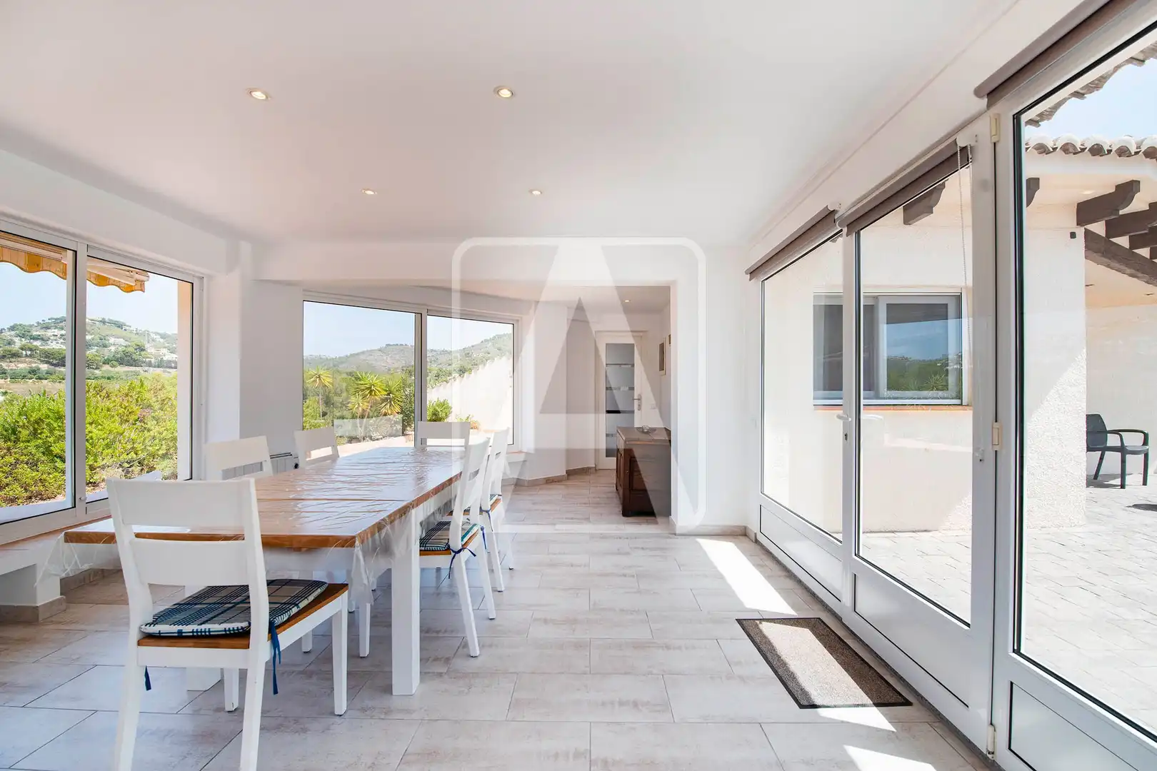 Terrassa de Casa o xalet en venda en Calpe / Calp amb Aire condicionat, Calefacció i Jardí privat