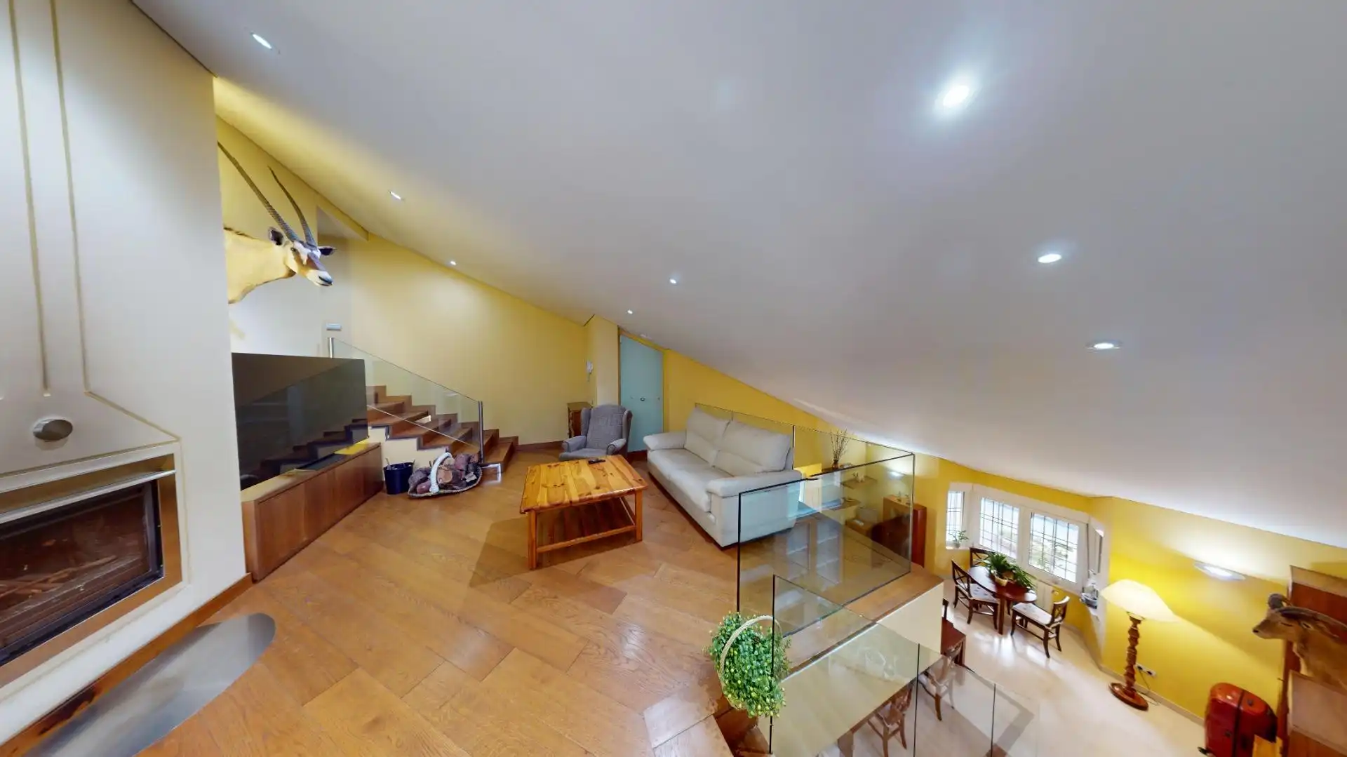 Sala de estar de Casa o chalet en venta en Pedrezuela con Calefacción, Jardín privado y Terraza