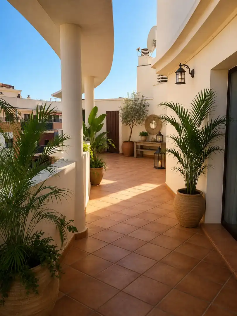 Terrace of Attic for rent in Alcalá de Guadaira  with Heating, Terrace and Storage room