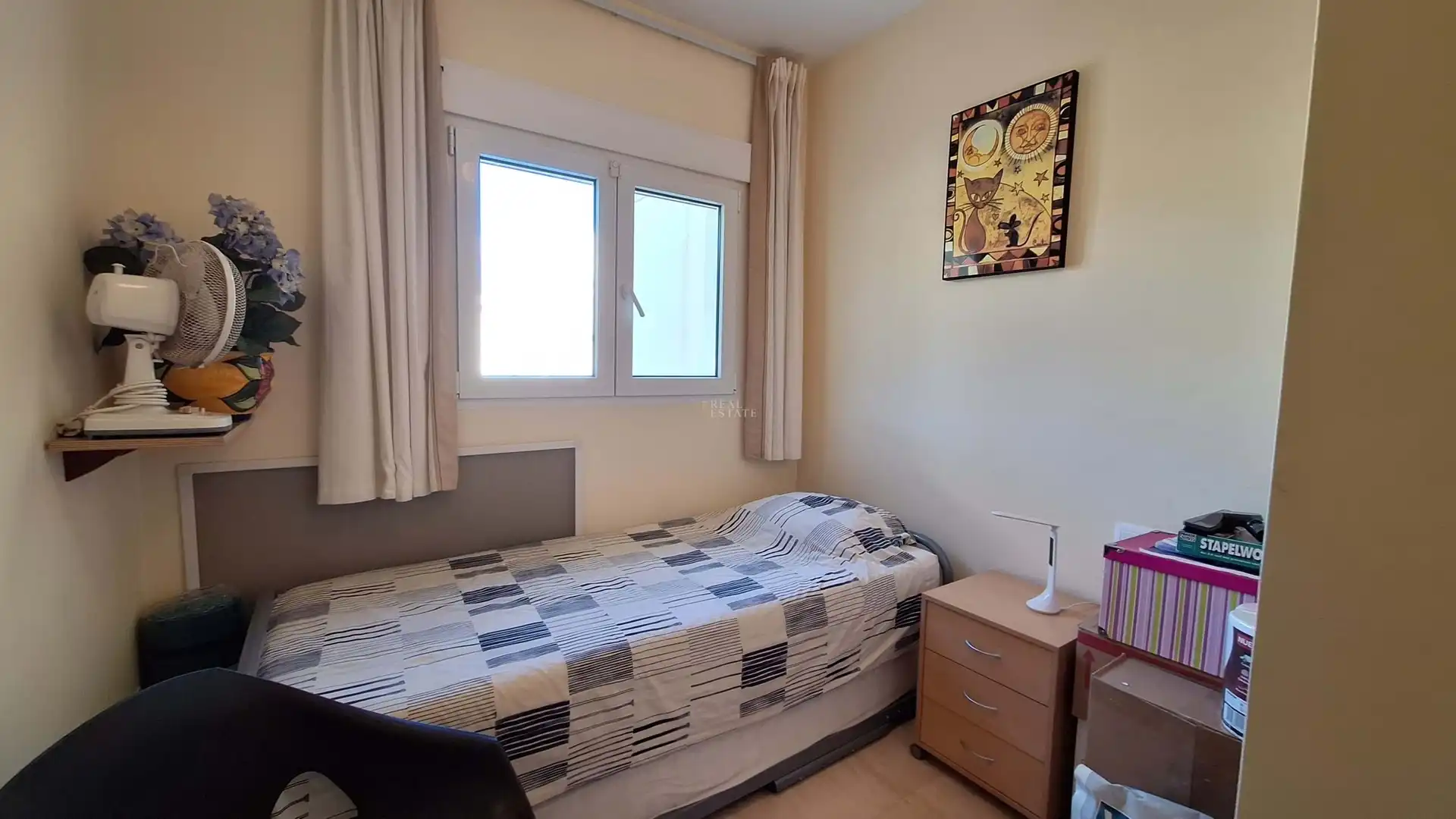 Bedroom of Detached homes for sale in El Ràfol d'Almúnia  with Air Conditioner, Terrace and Swimming Pool