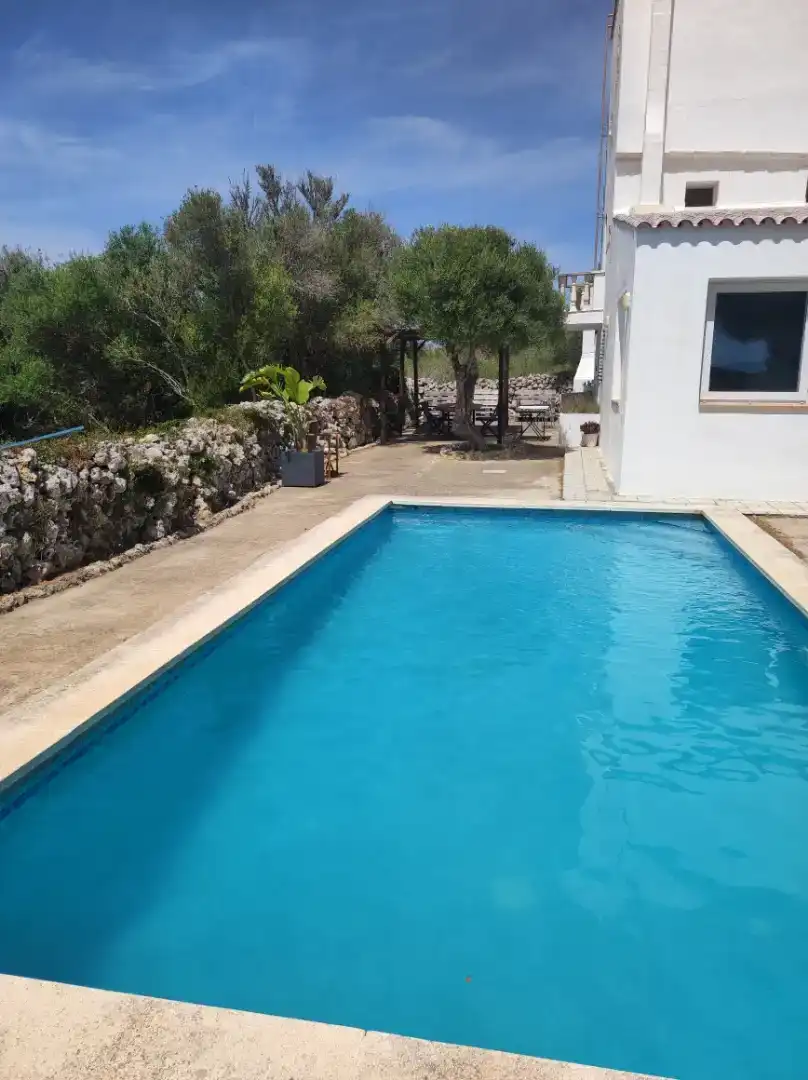 Swimming pool of Houses for rent in Alaior  with Air Conditioner, Private garden and Parquet flooring
