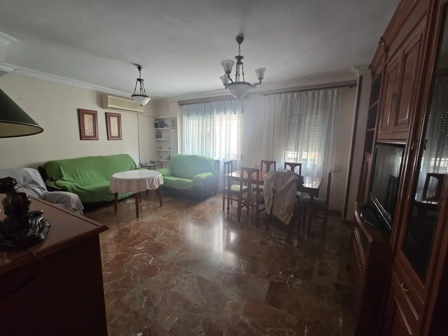 Sala d'estar de Pis en venda en Jaén amb Aire condicionat, Moblat i Forn
