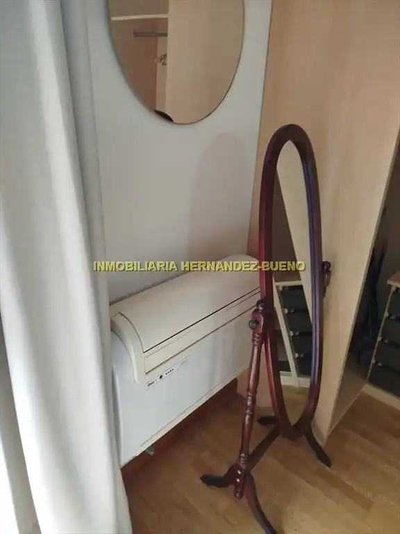Balcony of Study for rent in Salamanca  with Air Conditioner, Heating and Furnished