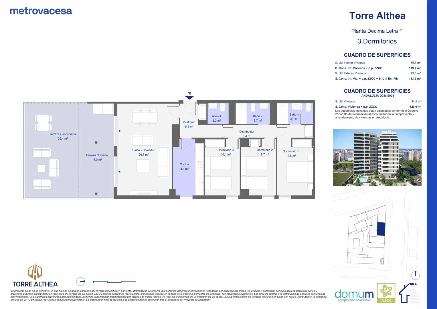Appartement avec piscine à vendre à RMA.. Proyecto de Reparcelación del ARIDSP “LA CRUZ DEL CAMPO”, imagen 2