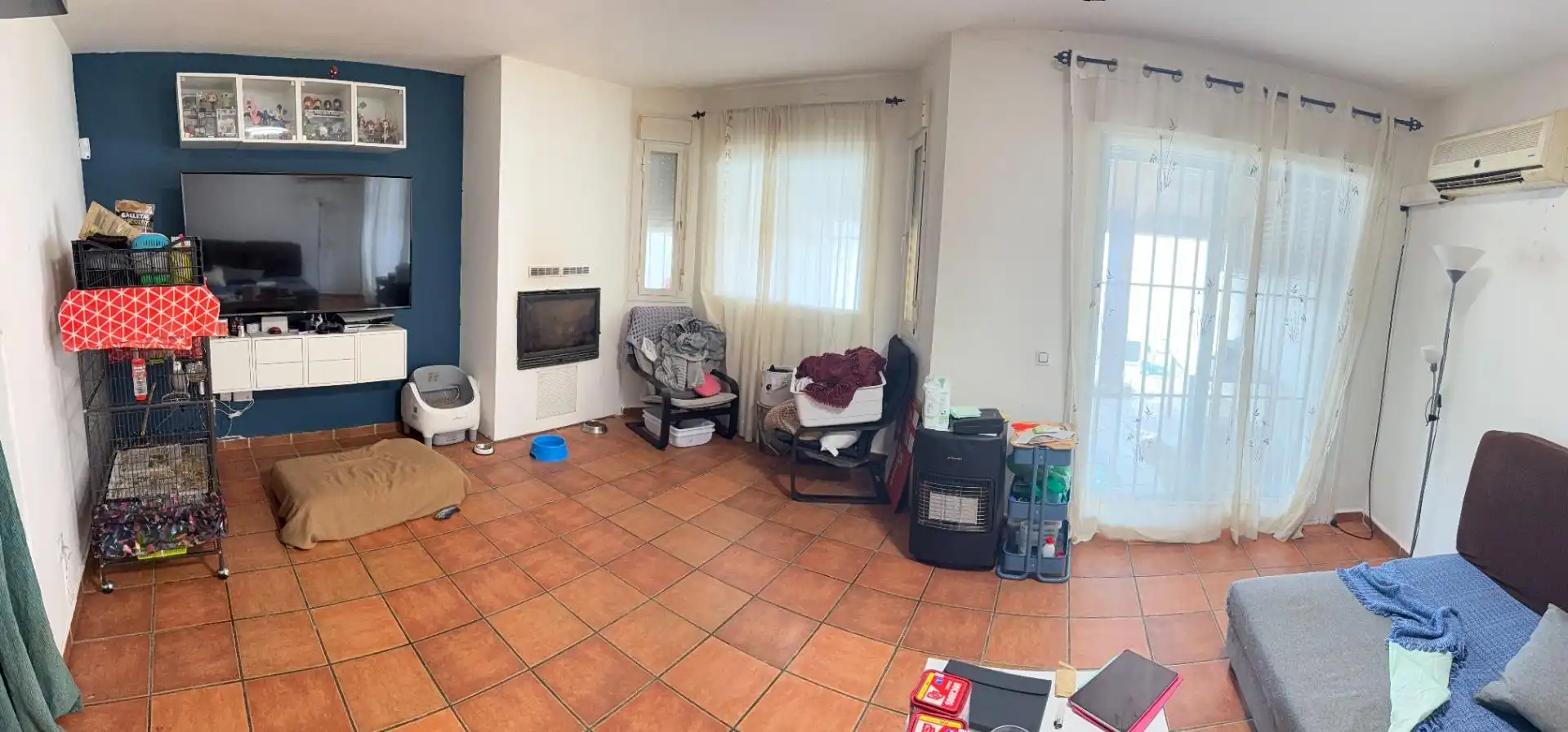 Sala de estar de Casa adosada en venta en Magán con Aire acondicionado, Jardín privado y Piscina