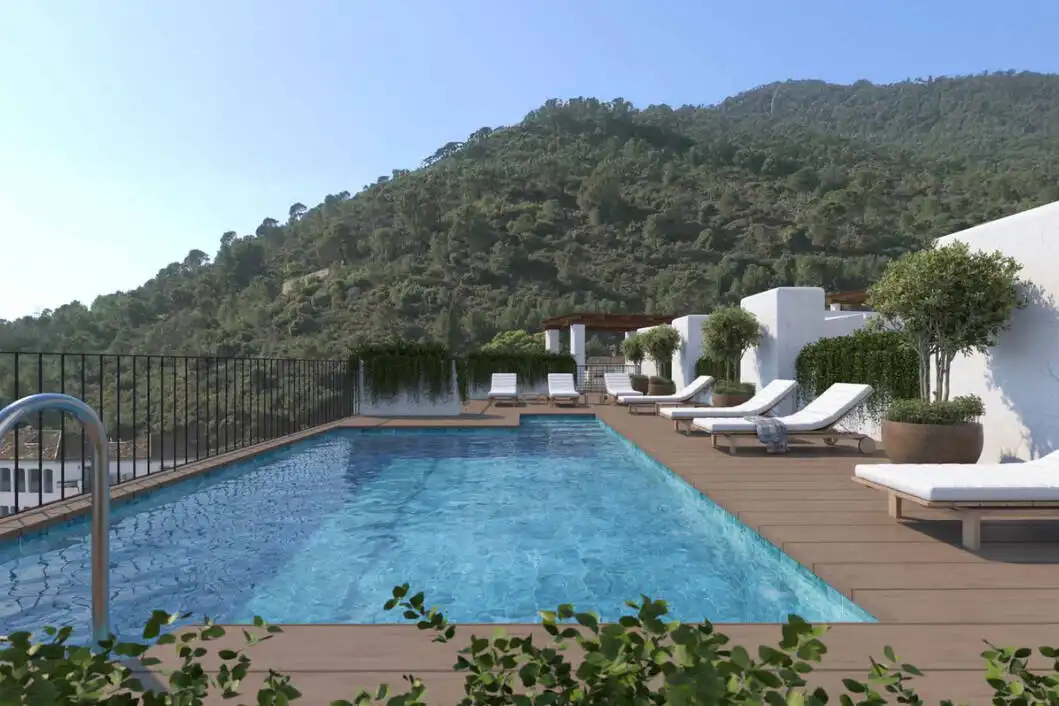 Apartament amb ascensor en venda a Benahavís pueblo